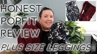 NOT SPONSORED HONEST POPFIT LEGGING REVIEW // PLUS SIZE REVIEW