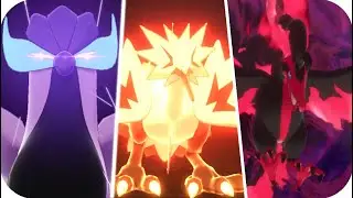 Pok&eacute;mon Sword & Shield : Galarians Legendary Birds Signature Moves (HQ)