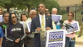 Baltimore City Council President Brandon Scott Announces Plans To Run For Mayor