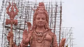 Biggest statue in the world, cement murti making, cement ke shankarji, 
