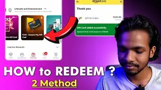 How to Redeem Rs250 Dream11 Amazon Pay Gift Card? Two Method !!