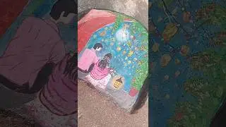 #Beautiful #couple #painting and #love 😍 and #shorts #video and #beautiful #song
