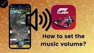 How to set the music volume in F1 Clash?