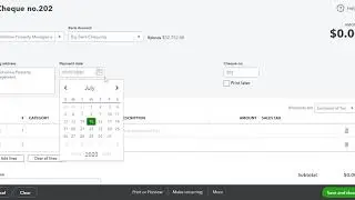 Student Tutorials Chapter 4: Create Cheques