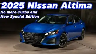 2025 Nissan Altima Loses Its Turbo, Gains New Special Edition