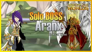 AQW - LC Enhancements Full Wizard VS Full Lucky VS Half Solo Boss [In Real Time]