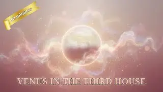 Venus in the 3rd House (20 minutes) - Subliminal Affirmations for Birth Chart Alchemy