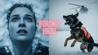 ❄️ BURIED ALIVE! Hero Dog Saves Frozen Woman (Helicopter Rescue) 🚁| K9 Dog