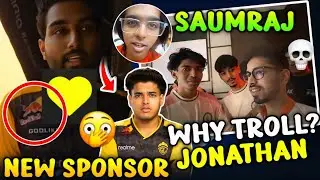 CLUTCHGOD ASKED SAUMRAJ WHY TROLL JONATHAN 👑🤔 GODLIKE x REDBULL 🔥 SPOWER TROLL SAUMRAJ 😂 | GODL 