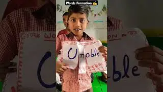 Words Formation 🔥 | Improve English skills | #youtubeshorts #englishlanguage #english #amazingfacts