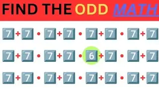 Find The Odd Math! 🔍 Only 1% Can Spot The Mistake | Math Puzzle Quiz