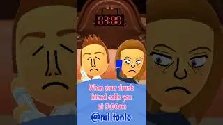 Drunk Friends Calling You At 3:00AM (Wii Sports Animation)