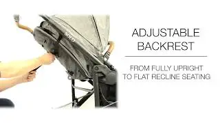 StrollAir SOLO - the best single stroller that converts to a double tandem with optional TANGO seat