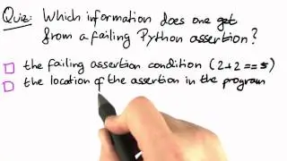 Assertions in Python - Software Debugging
