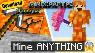 Minecraft But You Can Mine Anything Mod For MCPE Gameplay And Download