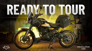 Royal Enfield Himalayan 450: Long Trip Luggage & Accessory Essentials #viaterra #motorcycleluggage