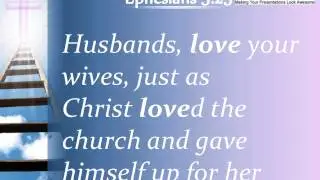 0514 Ephesians 525 Christ loved the church PowerPoint Church Sermon