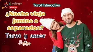 🌙🎇¿Nochevieja con Mi Persona Especial?¡Descubre la Verdad con el Tarot!🎇🌙#tarotamor #zafiyetarot