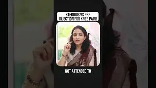 Steroids vs PRP injection for knee pain | Dr Chetana Chetan | Epione Chennai