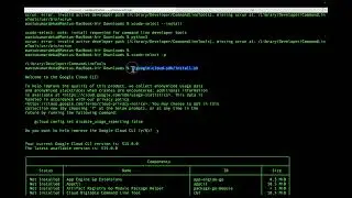 Install the Google Cloud CLI on you MACBOOK Air | gcloud cli in MACOS