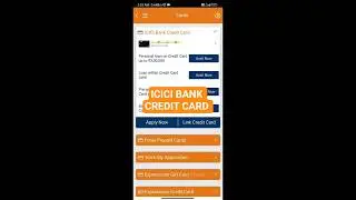 Apply icici bank credit card #creditcard #application #icicibank #icicicreditcard #coral #imobile