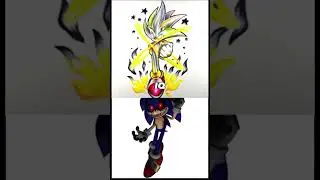 #viral #edit SUPER HYPER DARK ULTRA MEGA DARKSPINE SONIC VS SONIC.EXE