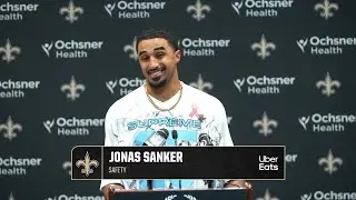 Jonas Sanker on INT in Win | Saints-Jets Postgame | 2025 NFL Week 16