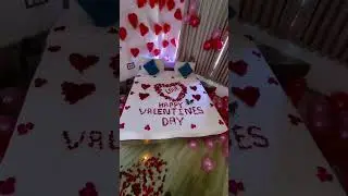 Love is in the air ❤️🌹 #RomanticSetup #shorts #youtubeshorts