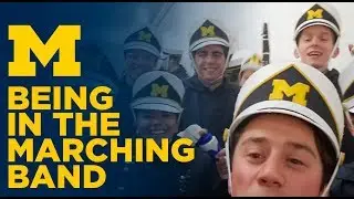 University of Michigan Student Vlog : Behind the Scenes with the Michigan Marching Band