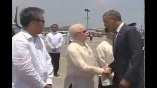 Departure of U.S. President Barack Obama 4/29/2014