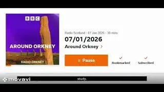BBC Around Orkney  - CoastCoRRE Project - Callum White Head of Zero Emission Mobility