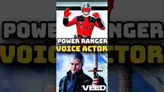Актеры озвучивания Могучих Рейнджеров #powerrangers #redranger #powerrangerstimeforce #shorts