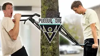 Tree Mount Pull Up Bar | BEST Portable Pull-Up & Dip Bar Review