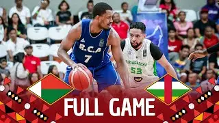 Madagascar v Central African Rep. | Full Basketball Game | FIBA AfroBasket Qualifiers 2025