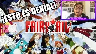 😱 REACCIONO *POR PRIMERA VEZ* A TODOS LOS OPENINGS DE FAIRY TAIL (1-13)