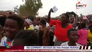 🔥LUPUTA🔥 : 💪Hon PROSPER BUKASA EST ARRIV&Eacute; &Agrave; SA BASE, QUEL MONDE😱💥 