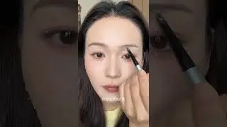 To learn how to draw eyebrows just watch this video over and over again before the New Yea