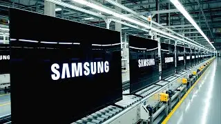 Внутри высокотехнологичного мегазавода Samsung: как производятся 8K-телевизоры Smart LED на заводе.