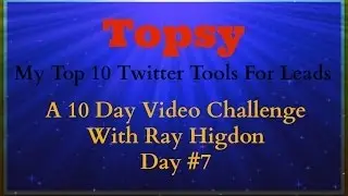Top 10 Tools for Twitter No.7 Topsy