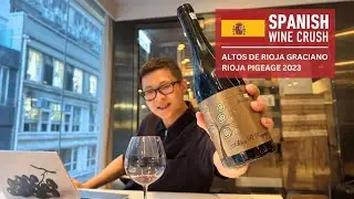Spain Wine Crush: Altos de Rioja Graciano Rioja Pigeage 2023