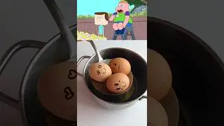 Яйца с начинкой от Кларенса 🍳 #clarence #cartoonedits #cartoonnetwork #deviledeggs #shorts