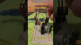 Breadboard Project Easy: Intro to Microcontrollers and  5 Volt DC Motor #2025 #breadboard #5volt