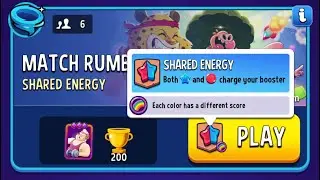 Match Masters | Match Rumble | 6 players (Shared Energy, Rainbow) GRAND WINNER🥇