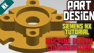 #siemensnx #nc #partdesign #ugnx #tutorials Siemens nx part design tutorial.
