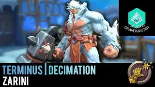 Paladins Grandmaster | Pro Terminus Decimation vs Pro (Zarini)
