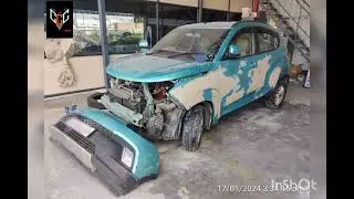 ACCIDENT VEHICLE 🚗## Denting & Painting Work || @@Custom Car Care