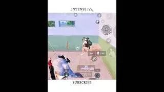 Intense 1v4 😱 Wait For @PYRONGAMINGYT  #Bgmiclutch #Pubgclutch #Bgmi120fps