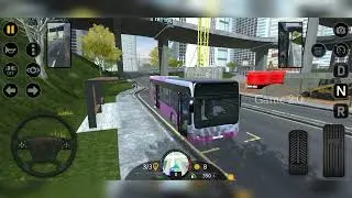 Bus Simulator 2023 City Boston #28 | Route 2 | Android Gameplay | Bus Drive Games 2023 | Game 2.0