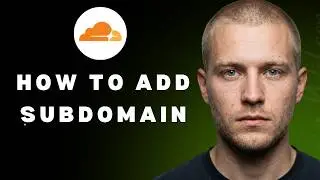 How to add subdomain on Cloudflare  (full guide 2026)