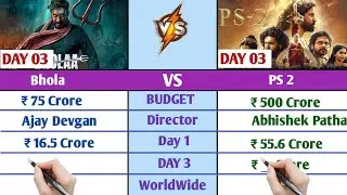 Bhola Vs PS 2 Day 3 official collection | Bhola Vs PS 2 Worldwide Collection